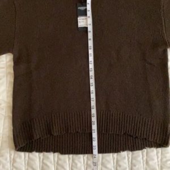 RTA Cedar Emma Cashmere Sweater Brown Large - Picture 15 of 15